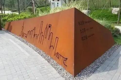 苍梧耐候钢挡土墙